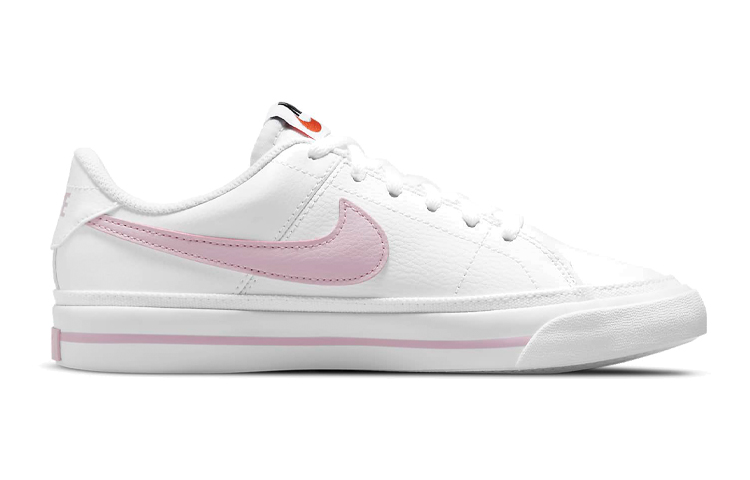 Кеды Nike NikeCourt Legacy (бело-розовые) — 白/淡粉 — фото 3