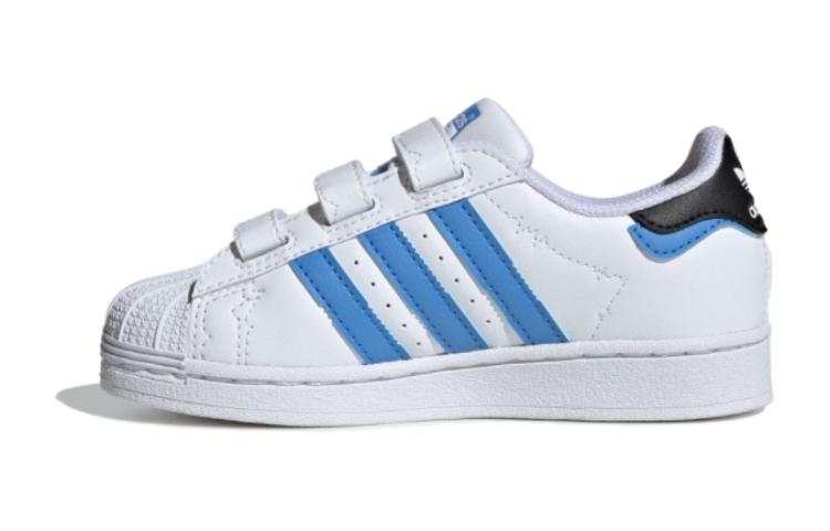 Детские кеды adidas adidas originals SUPERSTAR SST KIDS (бело-синие)