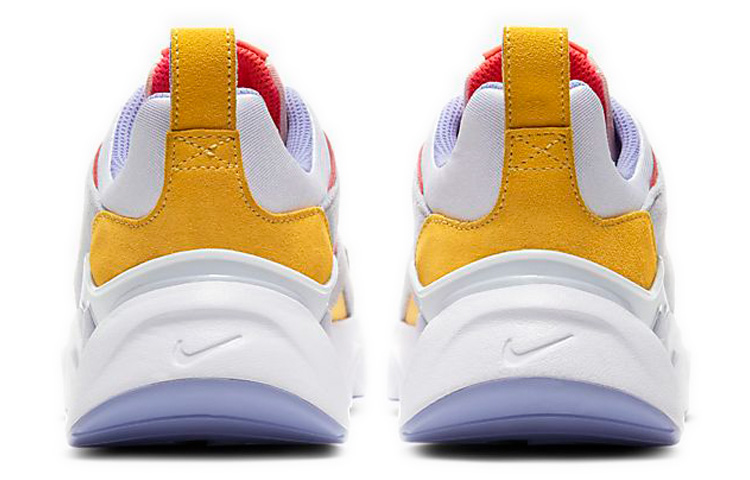 Кроссовки Nike NikeGS (серо-красно-желтые) — фото 6