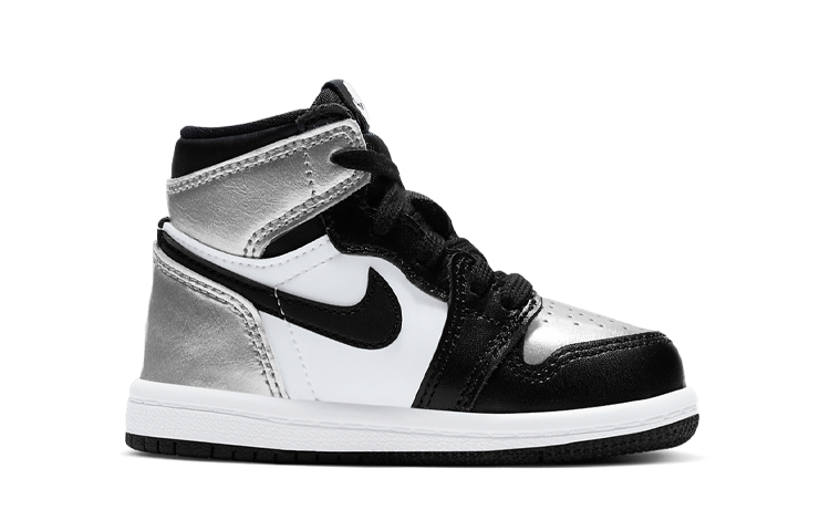 Детские кроссовки Jordan Air Jordan 1 (черные) — фото 3