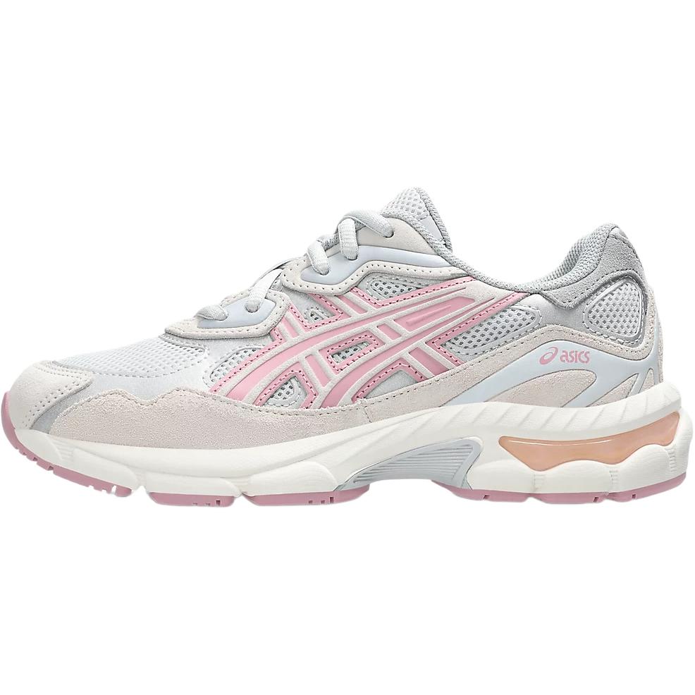 Детские кроссовки ASICS GEL-NYC GRADE SCHOOL (серо-розовые)