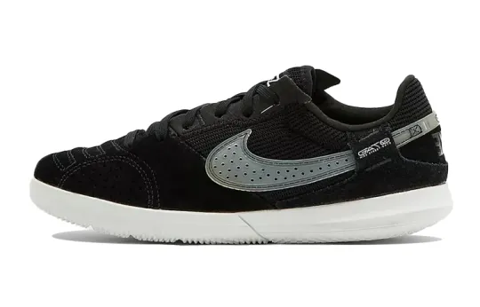 Nike Streetgato Slip Resistant Cushioning Abrasion Resistant Low top Soccer Shoes Black Kids'