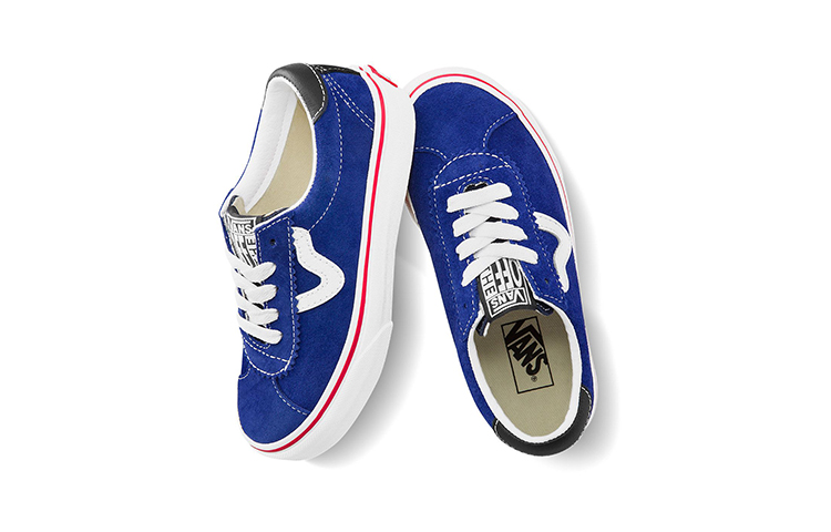 Кеды Vans Sports (синие) — Синий / белый — фото 5
