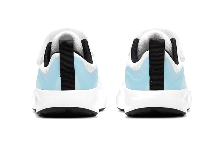 Детские кроссовки Nike Wearallday (бело-голубые) — Белый / светло-синий — фото 6