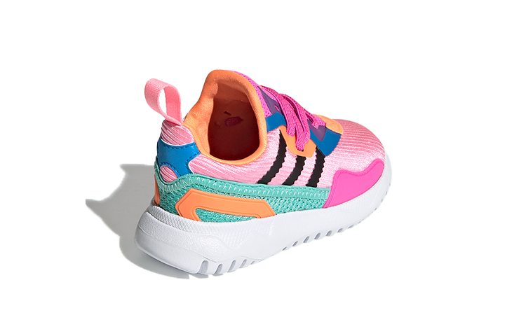 Кроссовки adidas originals Flex El I (розово-черно-синие) — фото 4