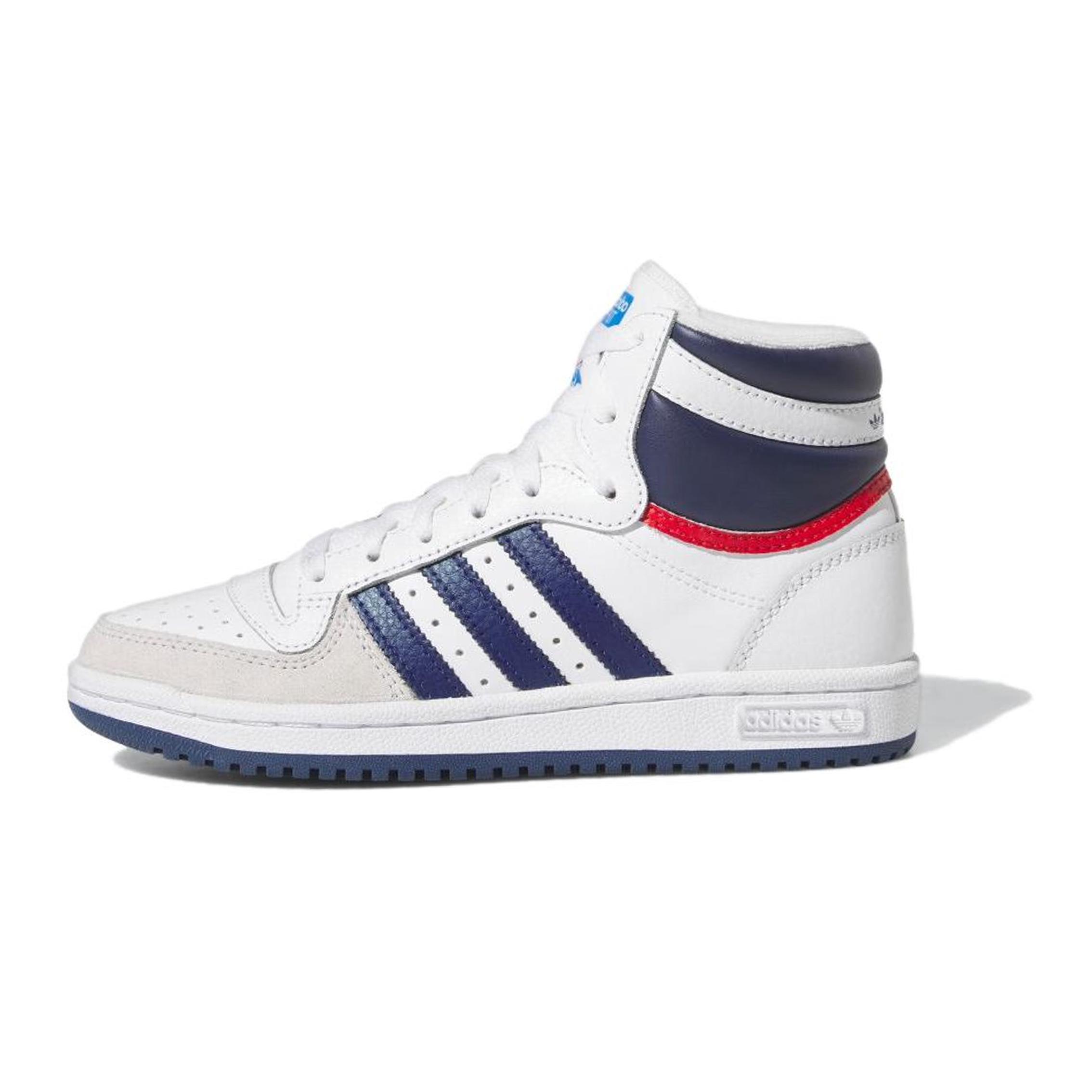 Детские кеды adidas Top ten RB J (сине-белые)