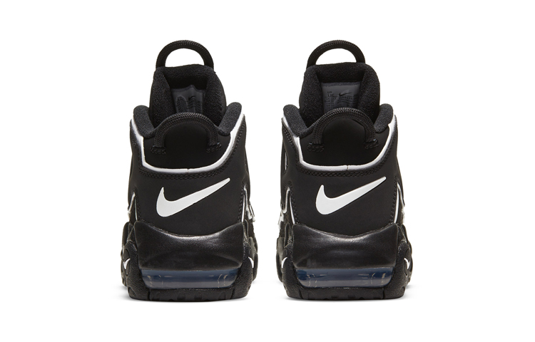 Детские кроссовки Nike Air More Uptempo (черные) — фото 7