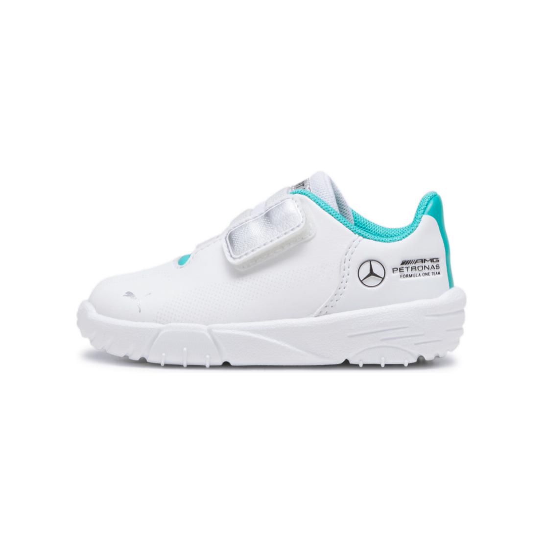 PUMA Puma MAPF1 Drift Cat Decima 2.0 AC+ Inf Racing Series Low-top Toddler Shoes White Green Infants and Toddlers