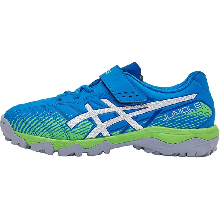 ASICS Cushioning, Wear Resistant Low top Kids' Soccer Shoes Blue Kids'