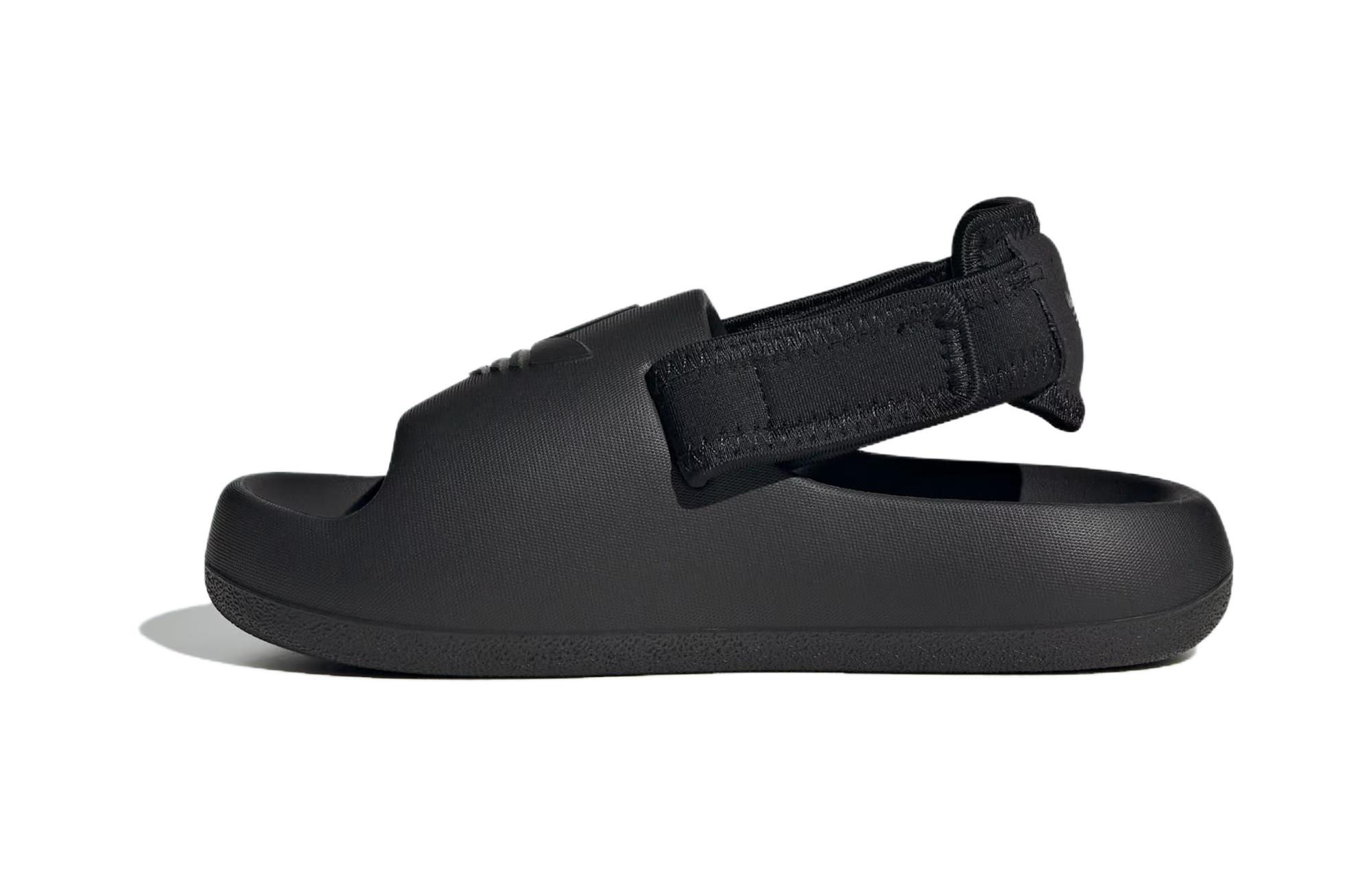 Детские шлепанцы adidas originals ADIFOM ADILETTE Adifom Adilette (черные)