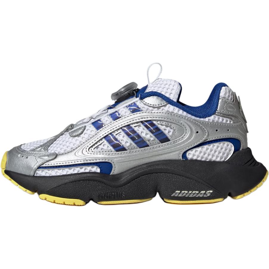 Детские кроссовки adidas Ozmillen J (серебристо-синие)