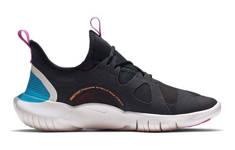 Кроссовки Nike Free RN 5.0 (черно-белые) — фото 4