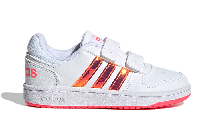 Детские кроссовки adidas neo Hoops 2.0 (белые) — фото 3