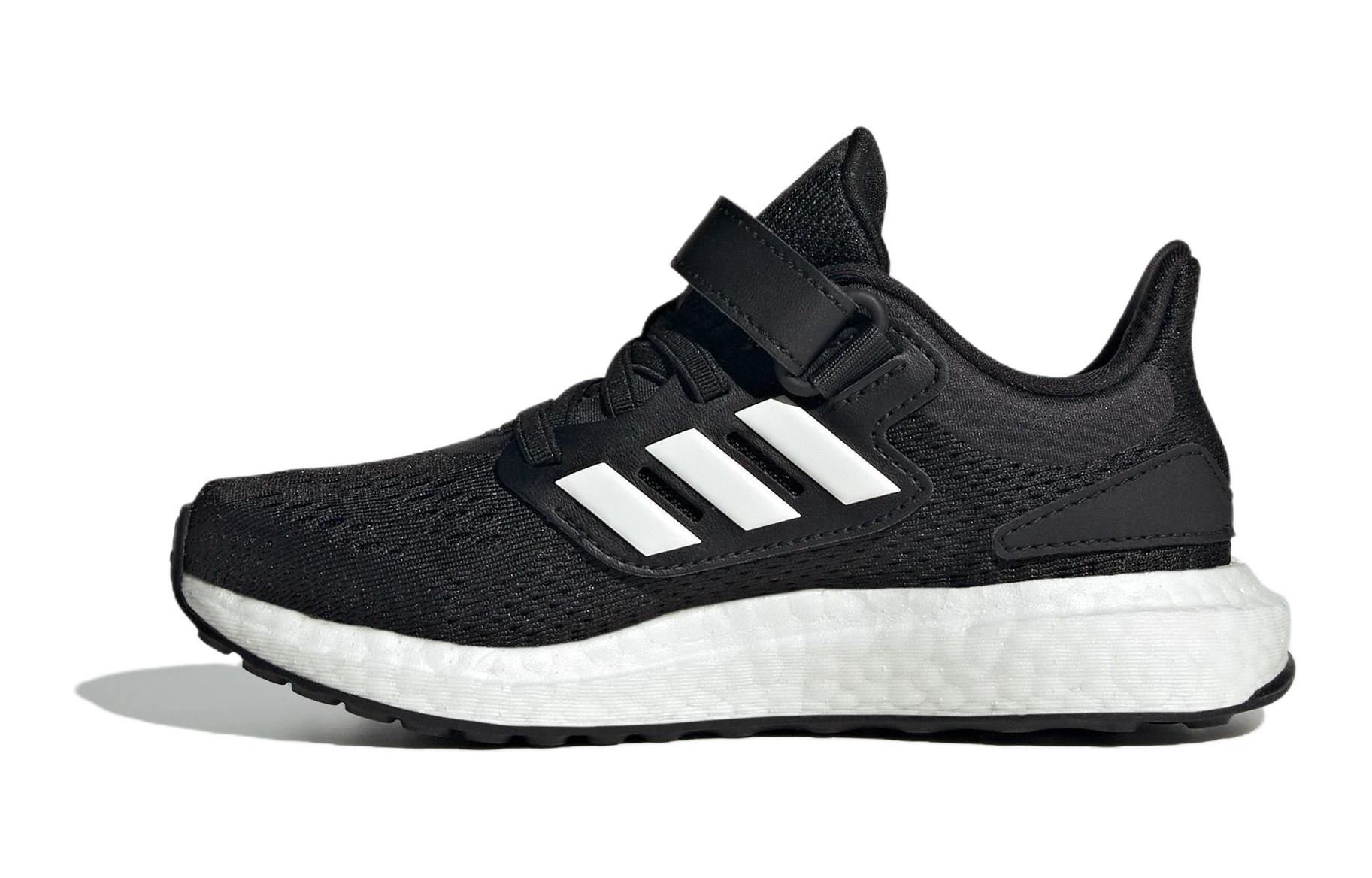 Кроссовки adidas Pureboost (черно-белые)