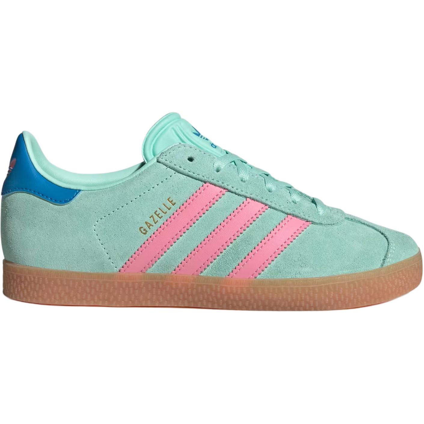 Детские кеды adidas originalsGAZELLE (мятные) — фото 2
