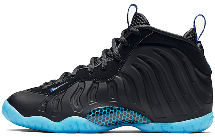 Nike Foamposite One Ice Blue Spray Foam 2019 All-Star GS Mid-top Basketball Shoes Black Unisex