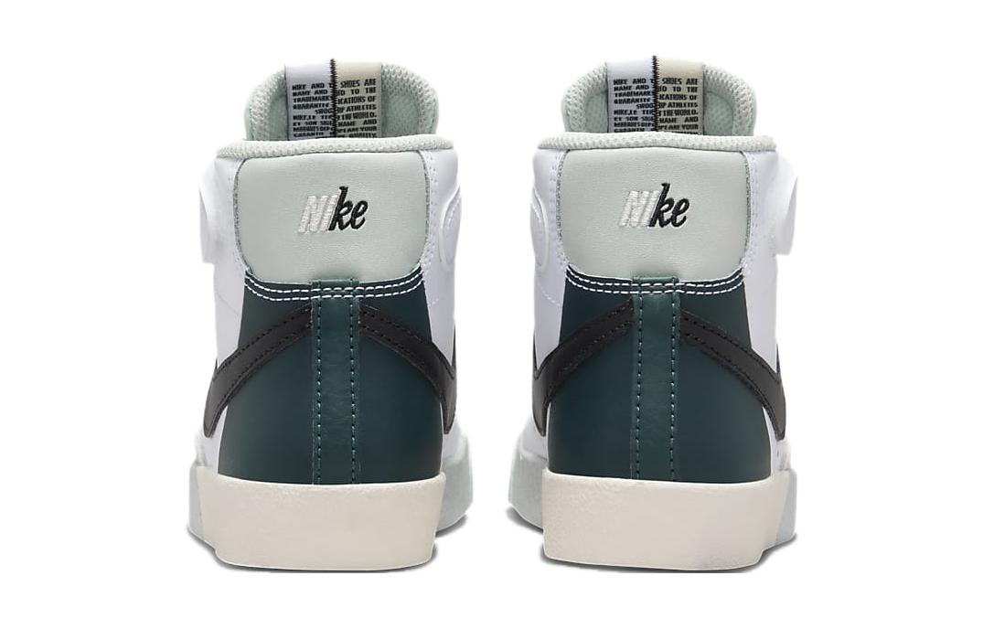 Детские кеды Nike Blazer '77 SE (PS) (бело-зеленые) — фото 7