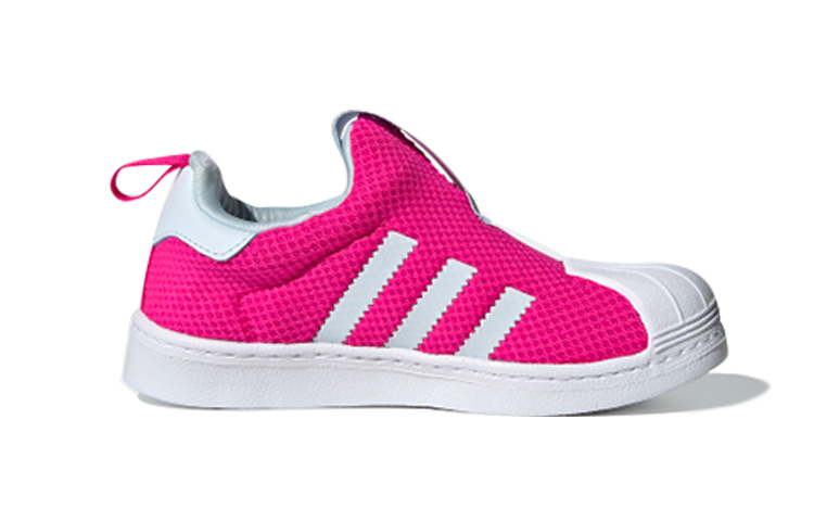 Детские кроссовки adidas originals SUPERSTAR 360 (красно-белые) — Красный / белый — фото 4