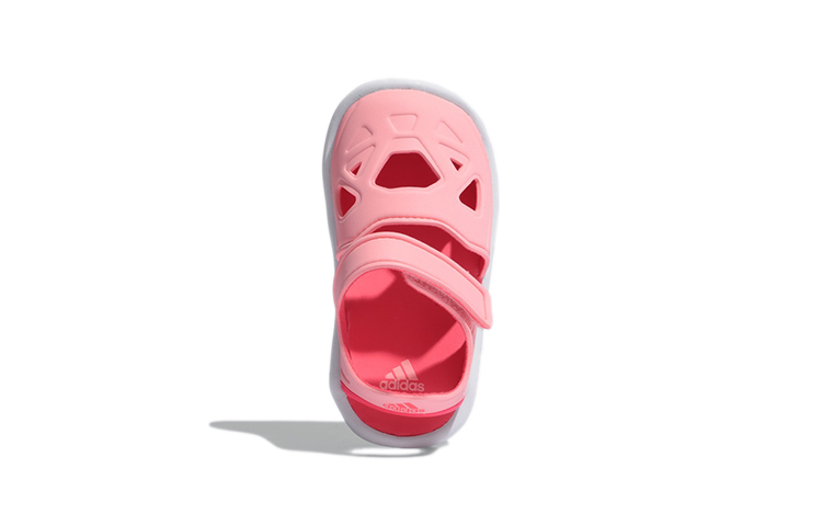 Детские сандалии adidas Fortaswim 2.0 (розово-белые) — фото 5