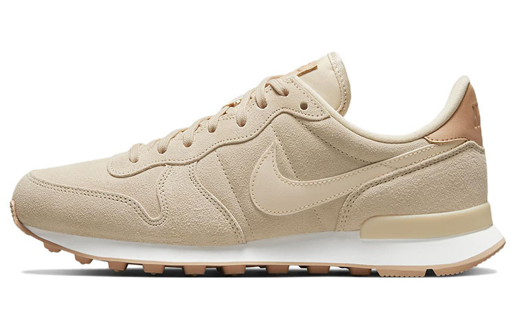 Nike Internationalist Leather Cushioning Slip Resistant Abrasion Resistant Low top Casual Shoes Pink Brown Unisex
