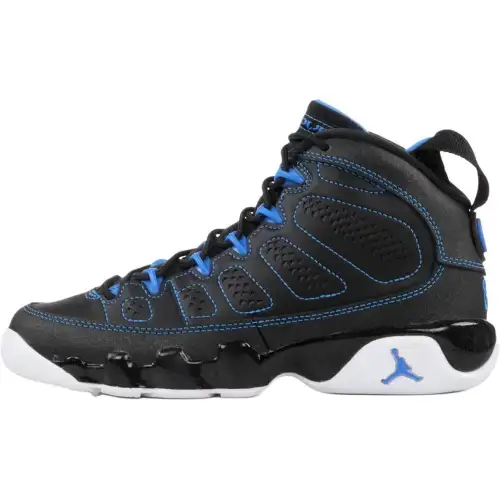 Jordan Air Jordan 9 High top Basketball Shoes Black Unisex