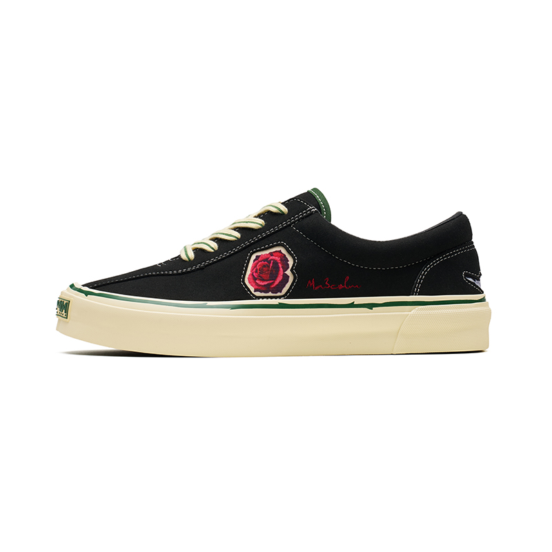 Кеды EQLZ Equalizer x Malcolm 404 (черные)