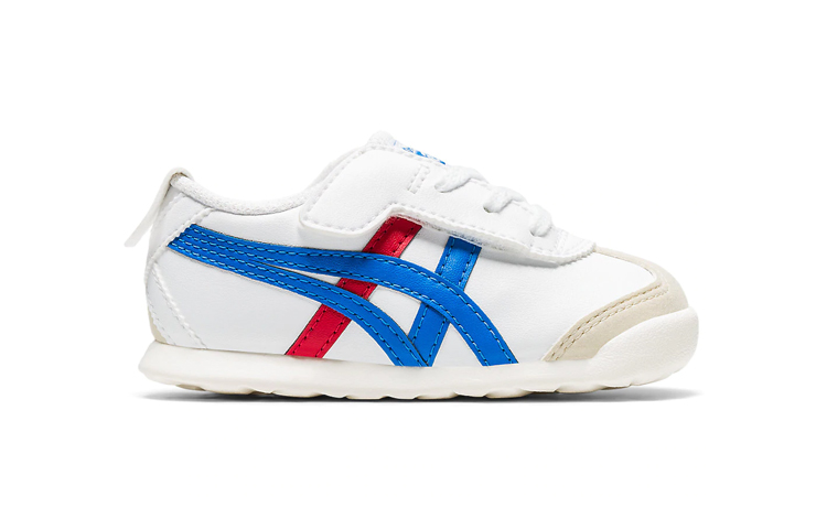 Детские кеды Onitsuka Tiger MEXICO 66 (сине-красно-белый) — фото 6