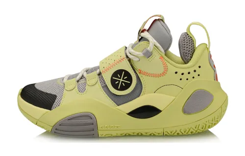 LiNing Li Ning All City 8 Youth Edition All City8 Low Top Basketball Shoes Light Bud Green Youth