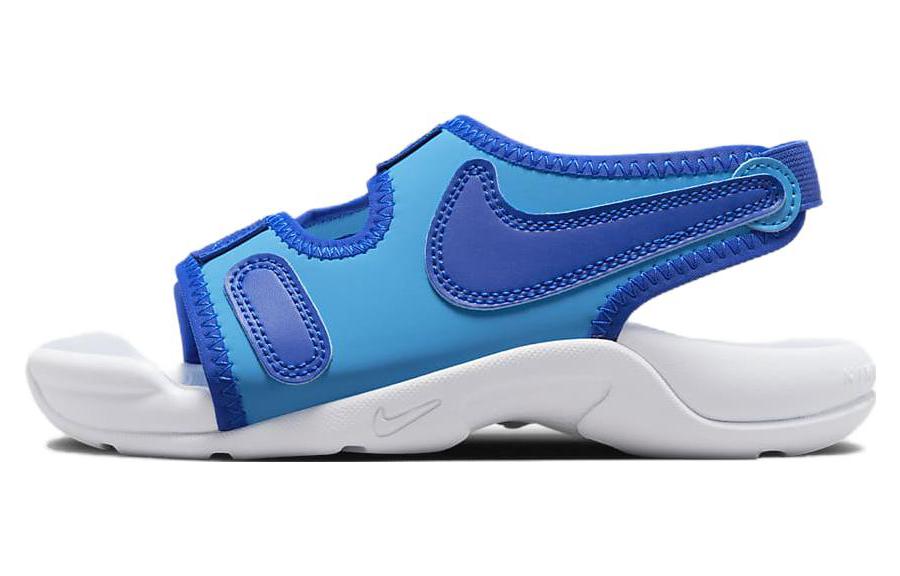 Детские шлепанцы Nike Sunray Adjust 6 (сине-белые)