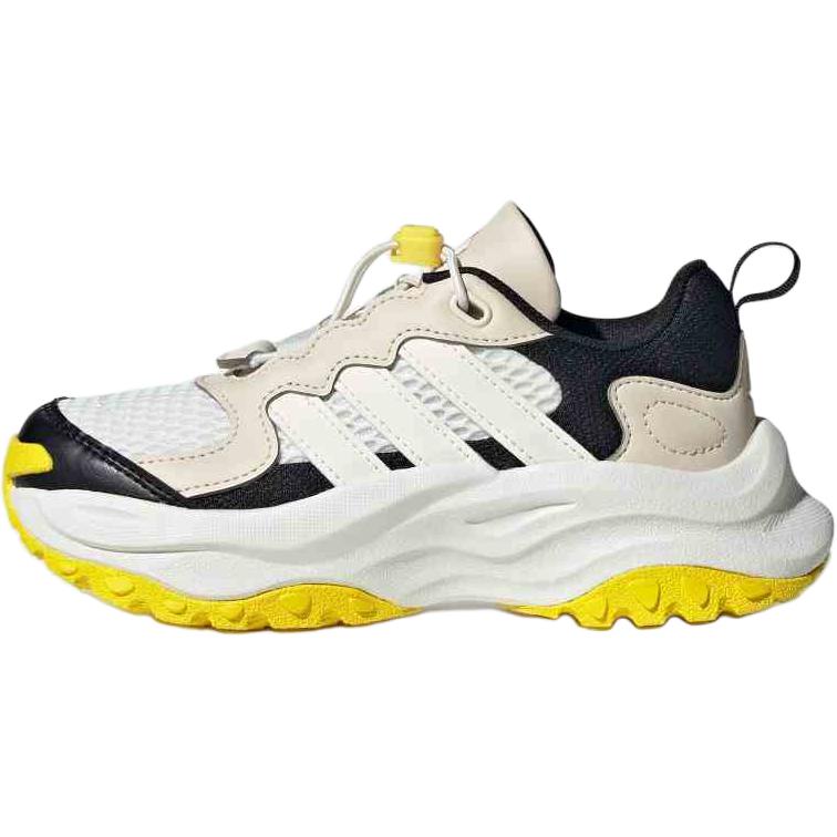 Кроссовки adidas adidas Maxxwavy /// (слоновая кость с черным и желтым)