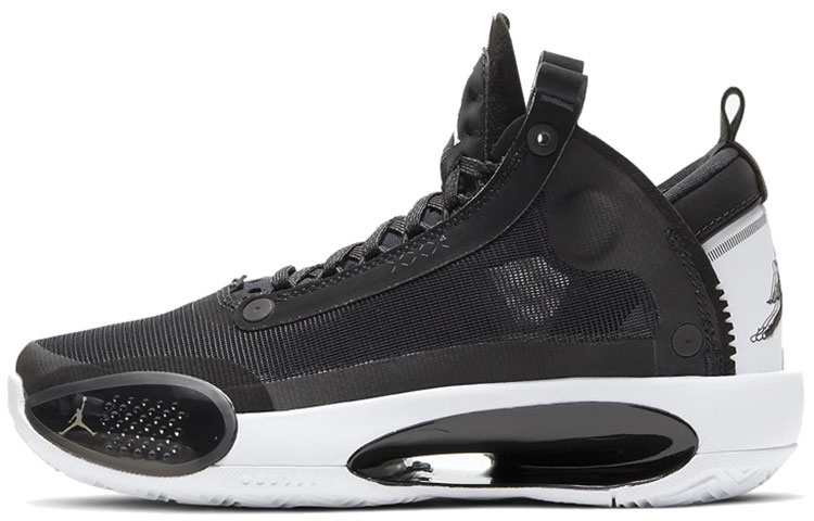 Баскетбольные кроссовки Jordan Air Jordan 34 GS (черно-белый)