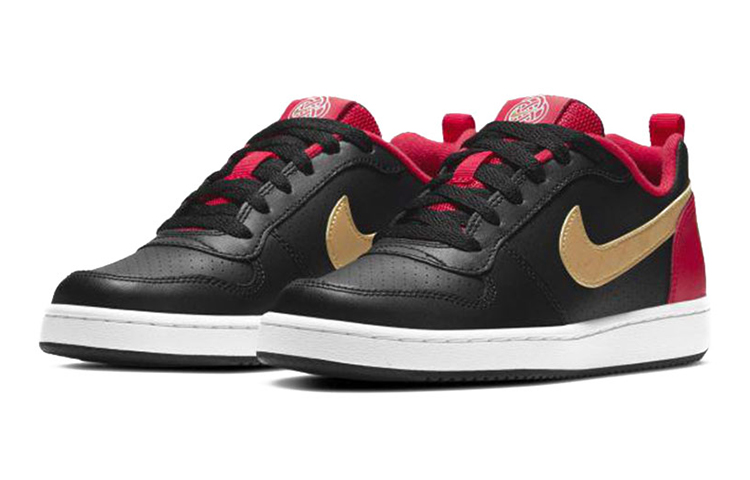Кеды NikeCourt Borough Low BG (черно-золотой) — фото 5