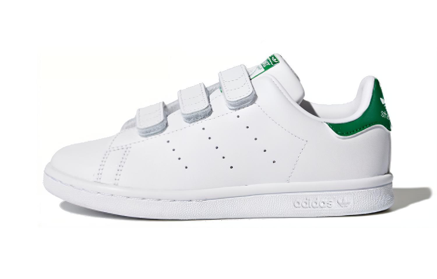 Кеды adidas originals STAN SMITH Cf C (бело-зеленые)