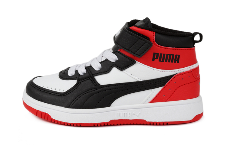 Кеды PUMA REBOUND Joy (черно-бело-красные)