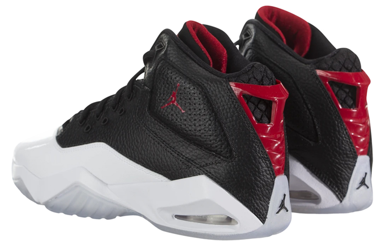 Кроссовки Jordan JordanB'Loyal GS (бело-черные) — Белыйчёрный — фото 5