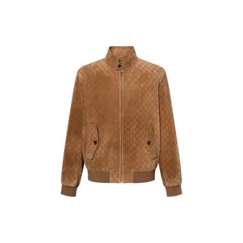 GUCCI Embossed Gg Bomber Jacket