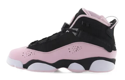 Jordan 6 Rings Black Pink Foam GS