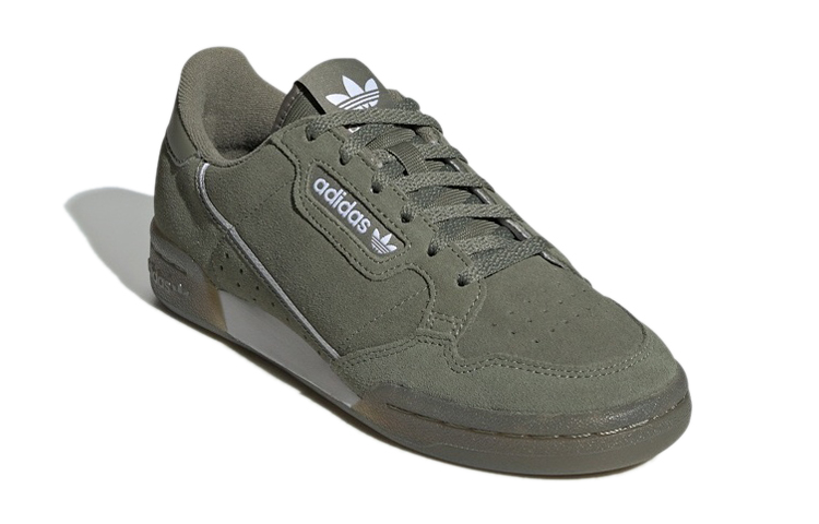 Кеды adidas originals 80 J (зеленые) — фото 4