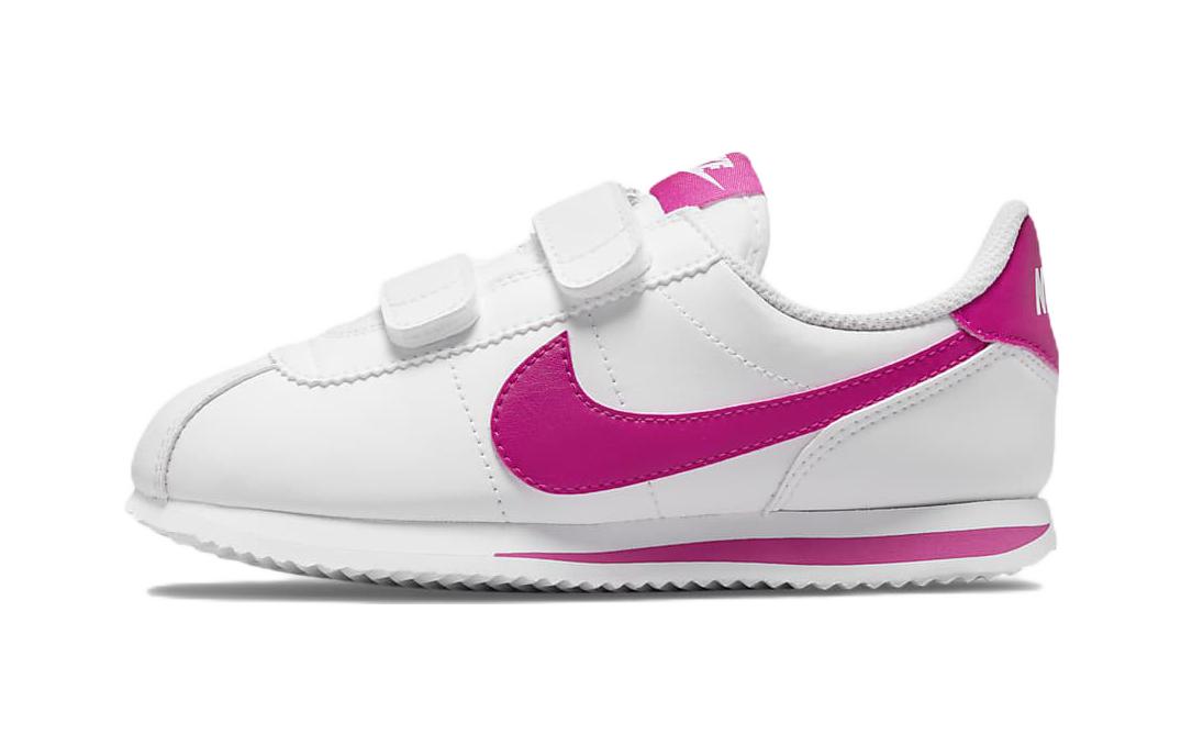 Детские кроссовки Nike Basic SL (бело-розовые)