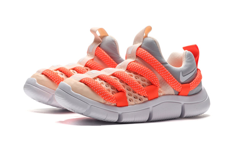 Кроссовки Nike Novice BR (бело-оранжевые) — Белый / оранжевый — фото 5
