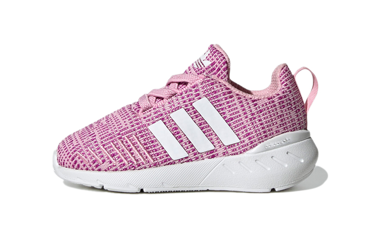 Детские кроссовки adidas originals Swift Run 22 (пурпурно-розовые)