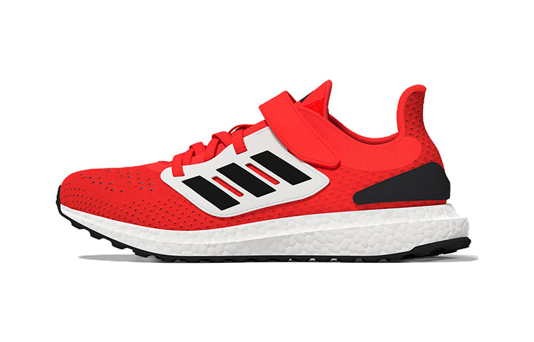 Кроссовки adidas Pureboost 22 (бело-красные)