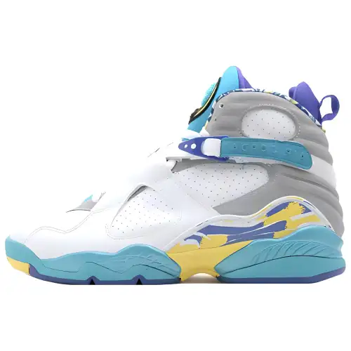 Jordan 8 Retro White Aqua 2007 Women's