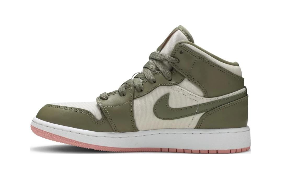 Кроссовки Jordan Air Jordan 1 MID SNEAKER PS (зеленые)