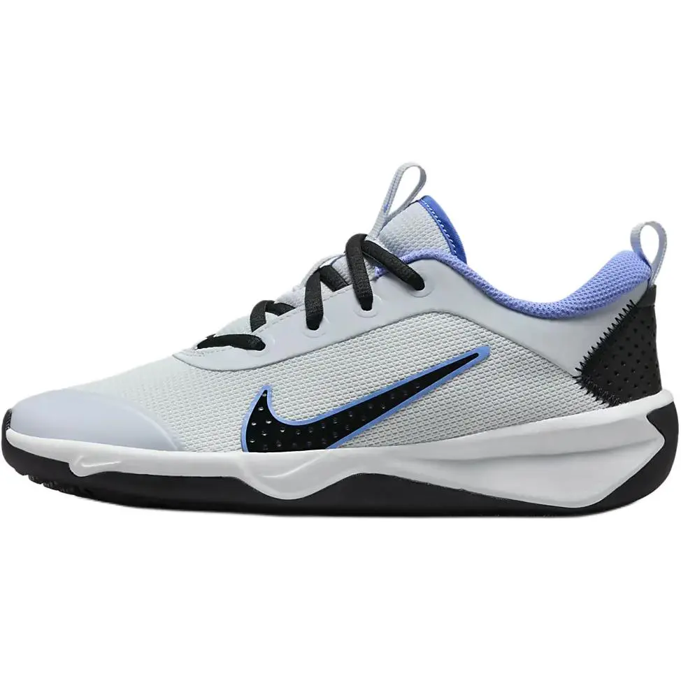 Nike Omni Multi Court Cushioning, Wear Resistant Low top Kids' Training Shoes Gray Unisex