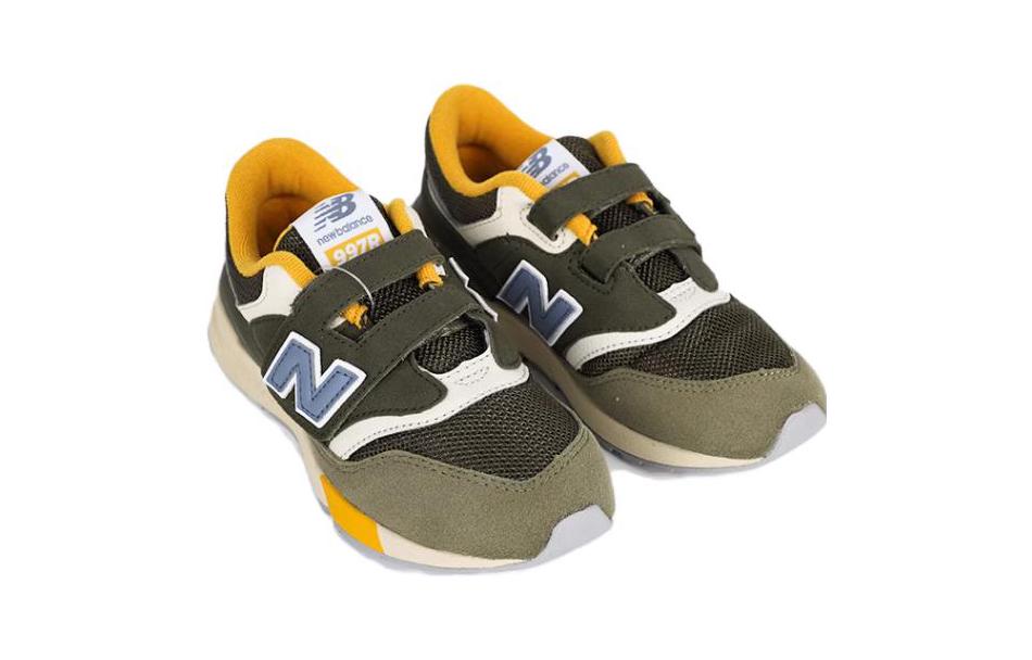 Детские кроссовки New Balance (зеленые) — фото 3