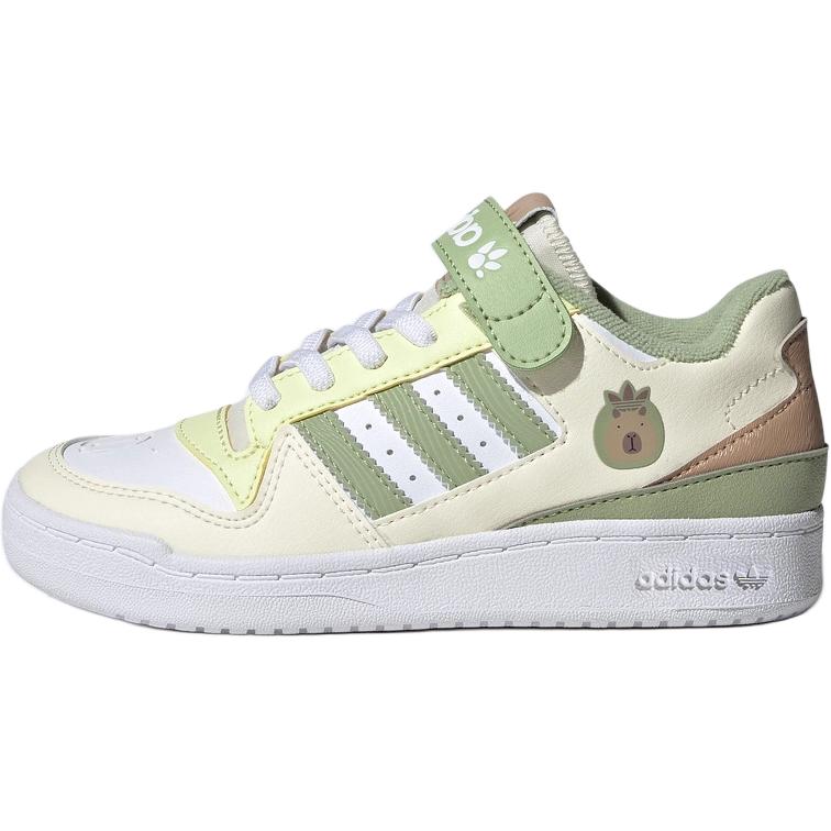 Кеды adidas adidas originals FORUM LOW C (зеленые)