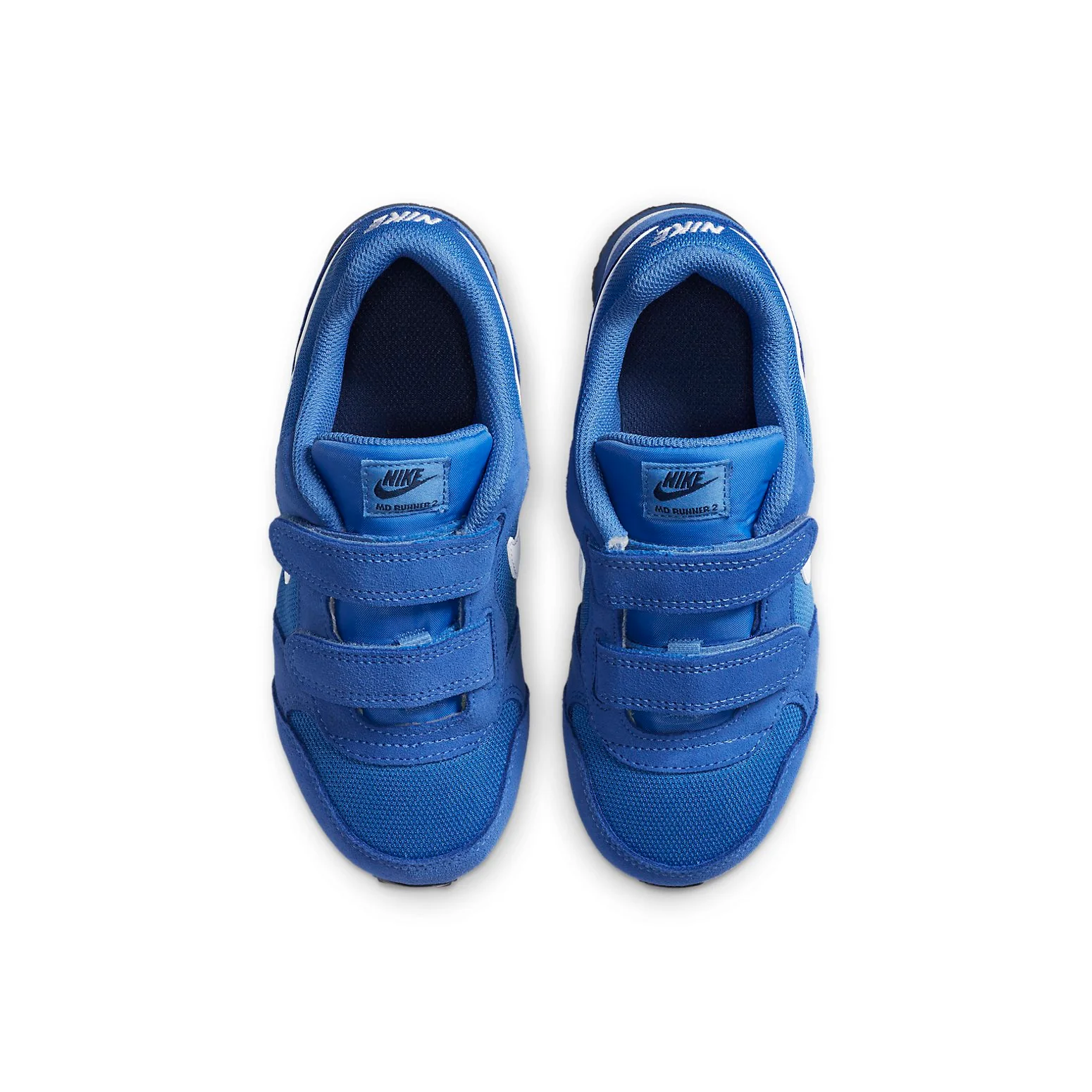 Детские кроссовки Nike MD Runner 2 (белый / синий) — фото 5