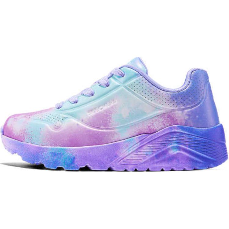 Кеды Skechers Kids UNO (сине-пурпурные)