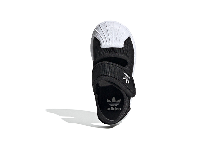 Детская обувь adidas originals 360 Sandals (черно-белый) — фото 8
